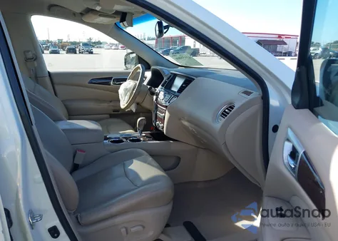 2014 Nissan Pathfinder Sl из США, поврежденный, VIN 5N1AR2MN2EC681372